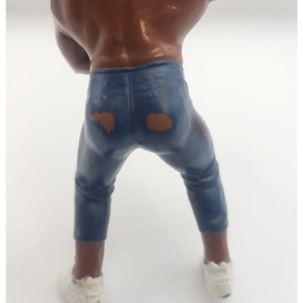 Vintage 1990 Galoob WWF WCW Ron Simmons Action Figure 4.5